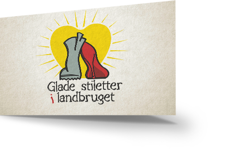 Glade Stiletter i Landbruget - Logo