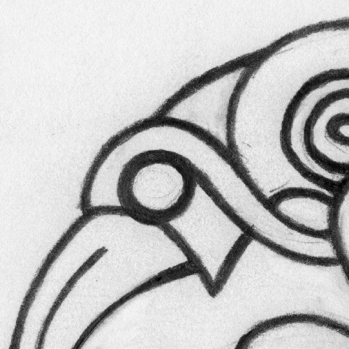 Sketch - Eagle tattoo